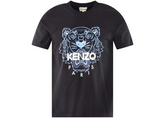 Kenzo Classic Tiger Print T-Shirt Black/Blue